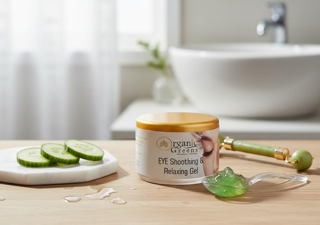 Eye Soothing & Relaxing Gel, 40g | Vegan, Cruelty-Free, Reduces Puffiness, Reduces Dark Circles-image-28