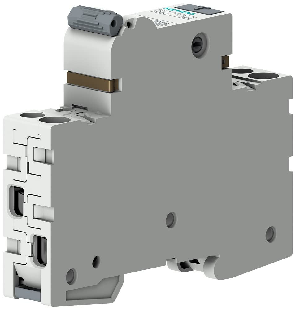 Siemens 5SV13167KK10 FI/LS kompakt RCBO 1P+N 6kA TypA 30mA C10 230V, Fehlerstrom- und Überlastschutz in 1TE (50% Platzersparnis)