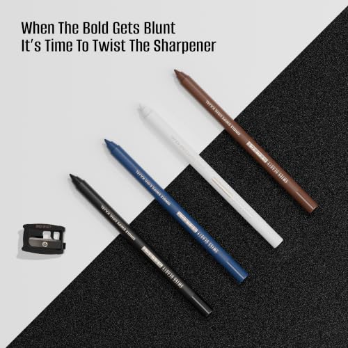 Image of Swiss Beauty Select Single Swipe Kohl Kajal | New & Improved Formula | Comes With A Sharpener | Waterproof & Transfer-Proof | 12H Stay| 02 Topaz Blue
