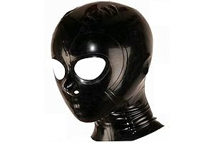 MFMYEE 100% Pure Latex Mask: Unleash Your Fetish Fantasy