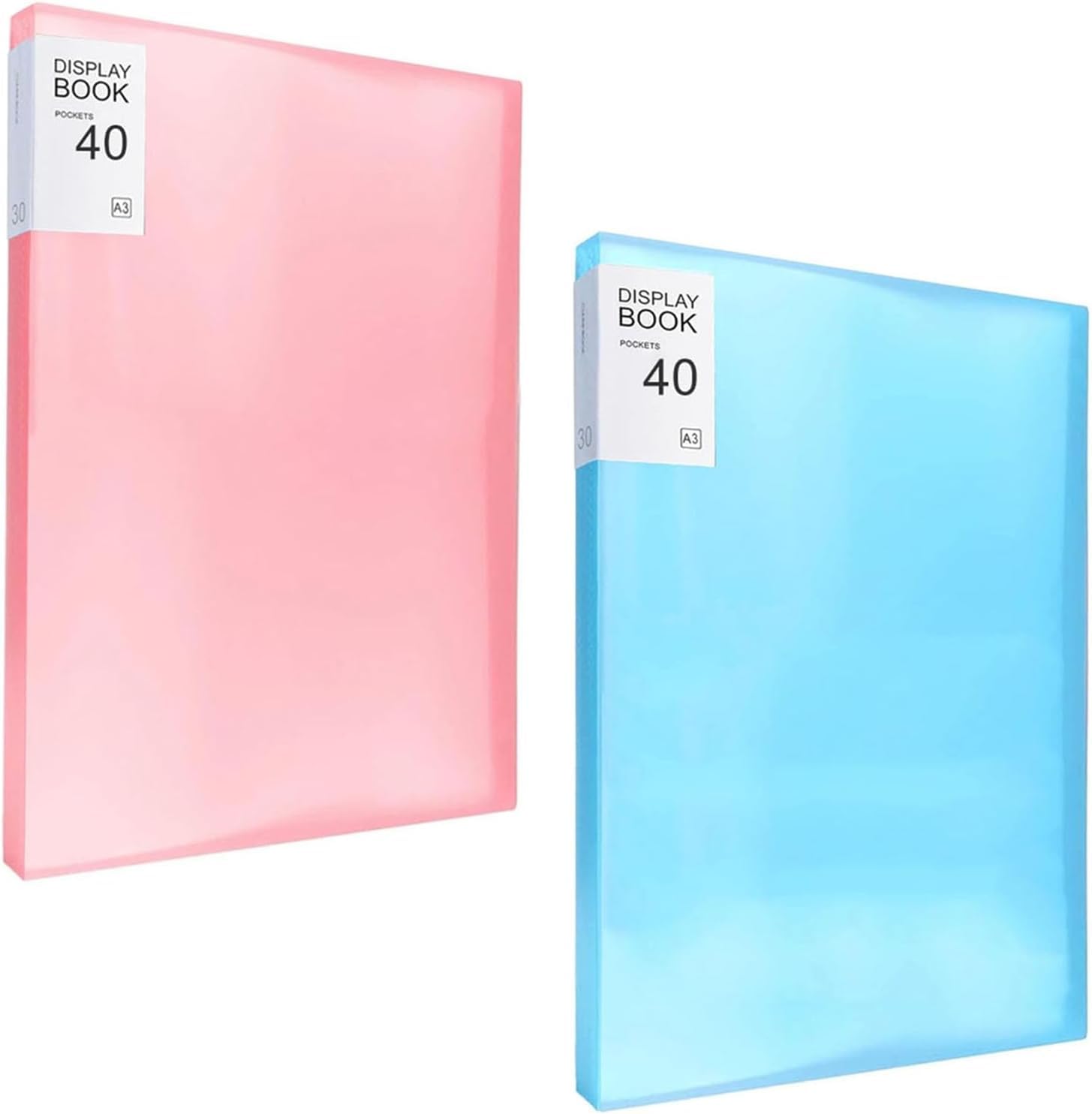 Couverture transparente étanche pour cet album photo pour peinture diamant A3 de 40 pages