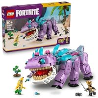 LEGO® Fortnite® Klombo 77077 Video Game Toy Building Set for Kids, Gaming Collectible with Minifigures and Spider Figure, Toy for Gamers, Boys and Girls, Dinosaur Creature Animal Playset