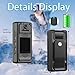 2K HD Body Camera with Audio and Video Recording, 128GB Mini Body Camera with 180° Rotating Lens, 10HR Battery & Night Vision, Wearable Bodycam for Cycling, Traveling, Vlogging, Police Law Enforcement