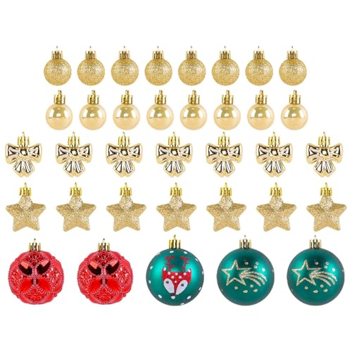 Bolas de decoración para árbol de Navidad,...