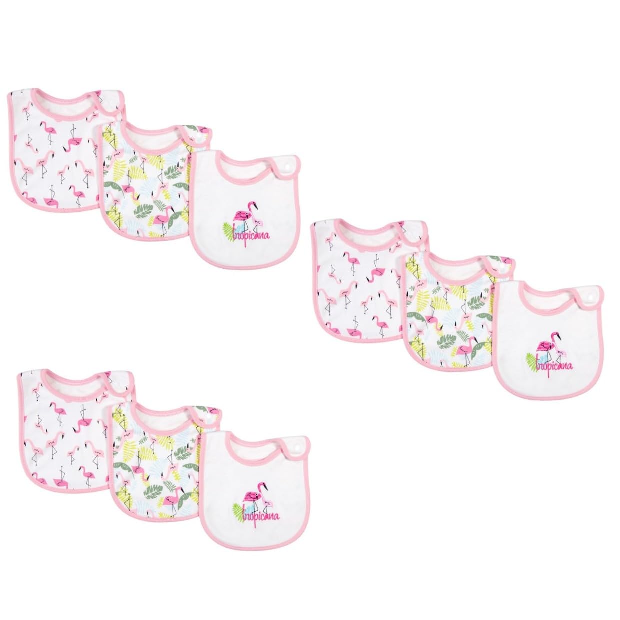 Toddmomy Bavoir Garçon Fille Coton Motif Pour Repas Accessoire Pour Nourrissons