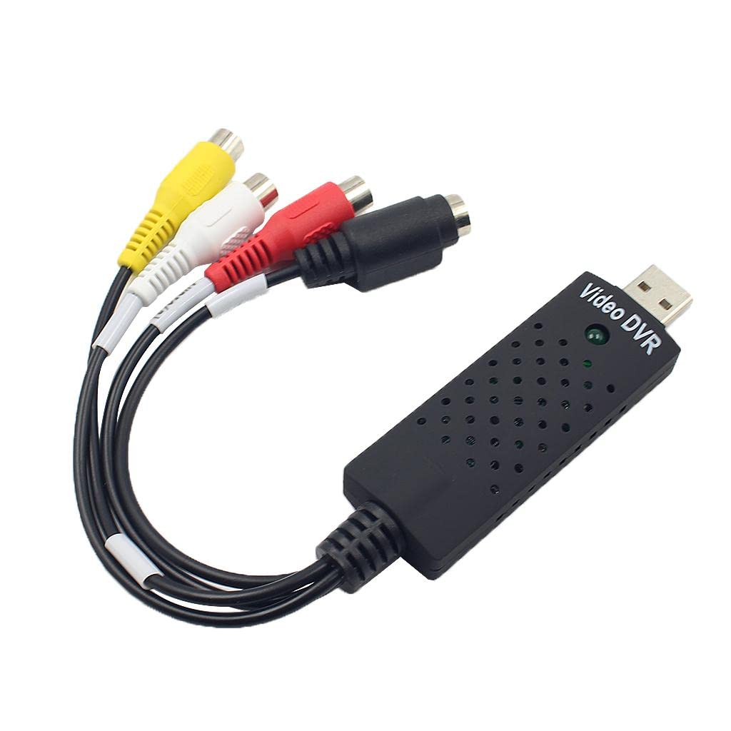 Meri Shopp Mini USB 2.0 Video TV DVD Collect Card Audio AV Adapter for Computer PC-image-15