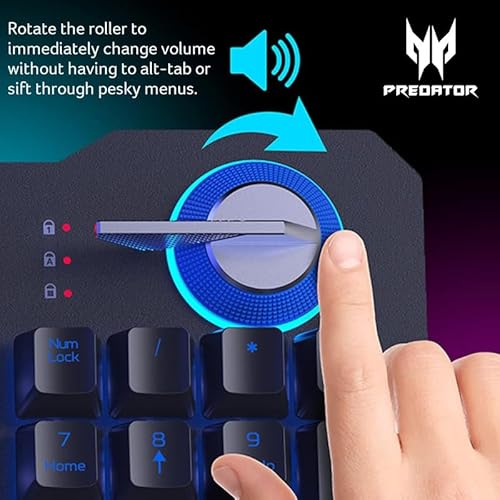 Acer Predator Aethon 700 clavier Gaming QWERTY Anglais américain Métallique Neuf - vue 9