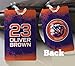 Custom Sports Bag Tag | Your Own Team Logo, Player Name + Number, Team Colors | Different Design Options | Personalized Bag Tag for Baseball Basketball Softball Football Hockey Soccer Golf Volleyball