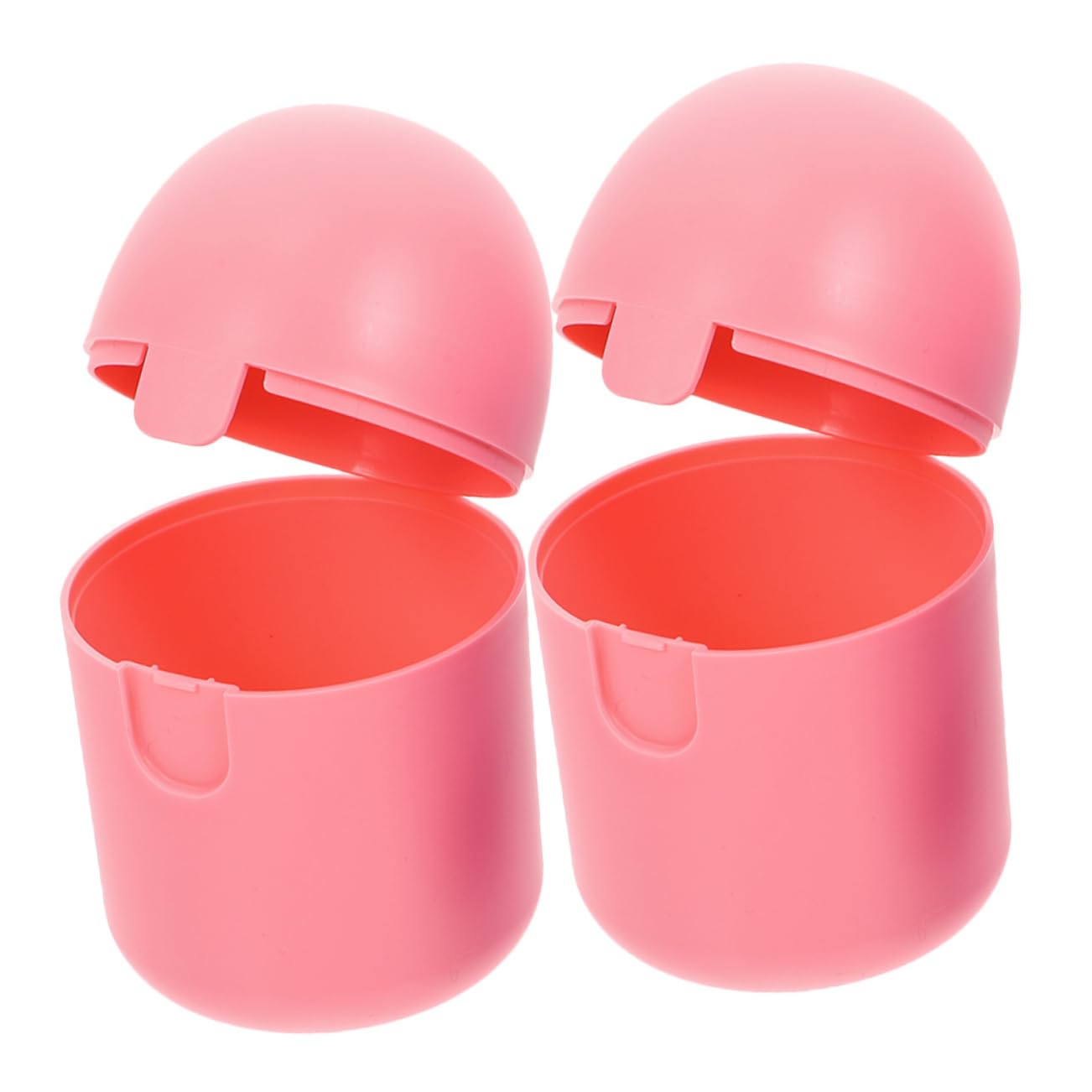 minkissy 2pcs Box Blood Cups Organic Cups Instead Sterilizings Cups Case Vapor Cleaner Personal Items Cleaner Pink Pp