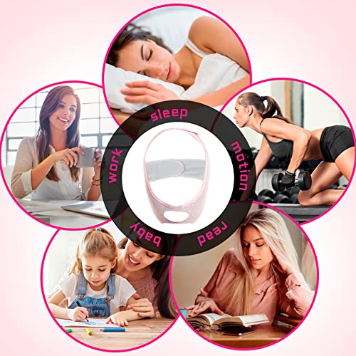 Beauty Face Sculpting Sleep Mask, V Line Lifting Face-belt Chin Strap, Double Chin Reducer for Women and Men Tightening Skin Preventing Sagging - Image 8