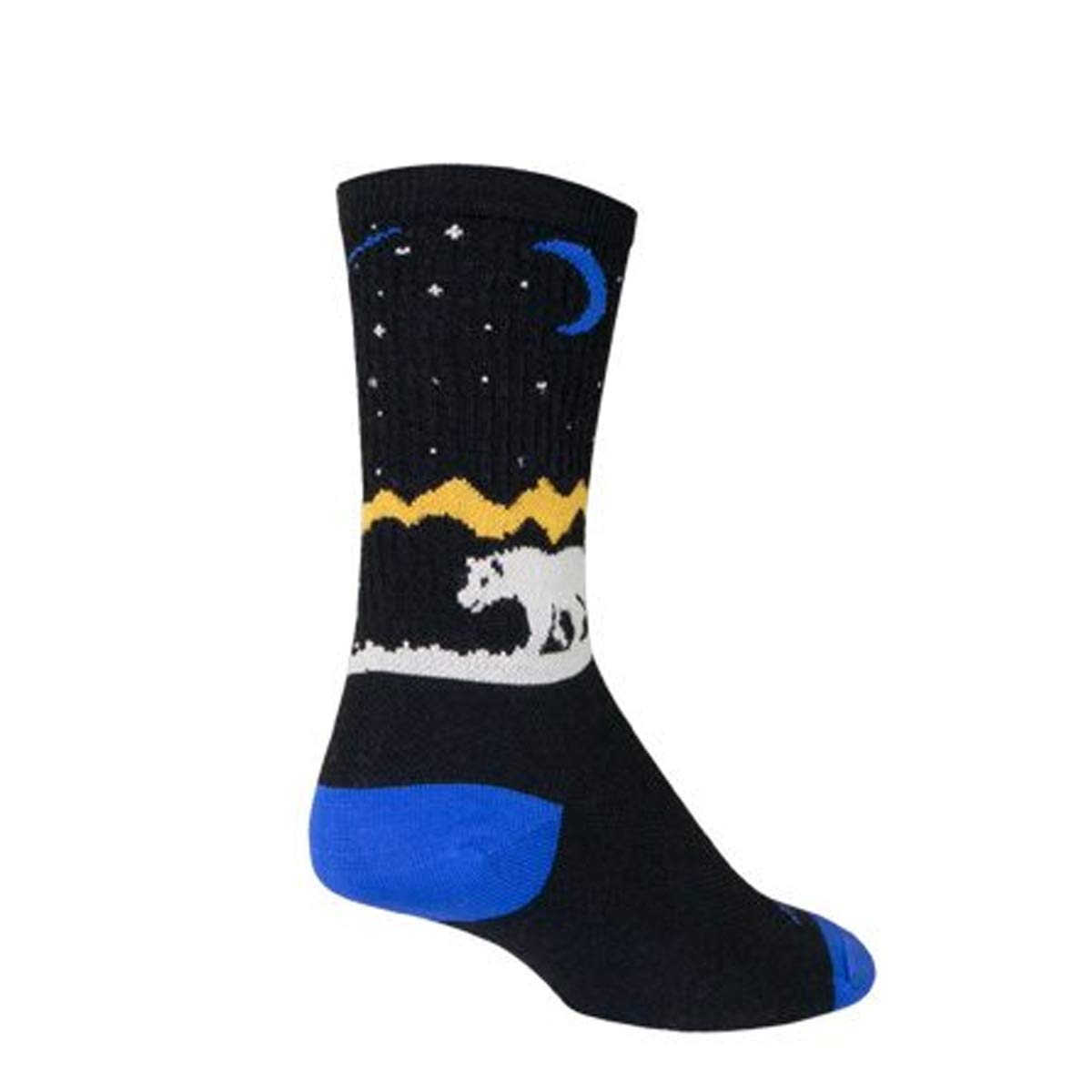 SockGuy Alaska 6 in. Wool Crew Socks S/M
