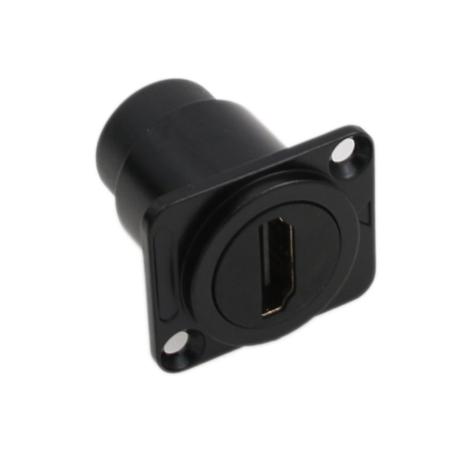 HangTon 5pack HDMI 2.0 Waterproof Coupler Connector Panel Socket Bulkhead Feed Through, D-type Inline Cable Female to Female Extension - Image 2