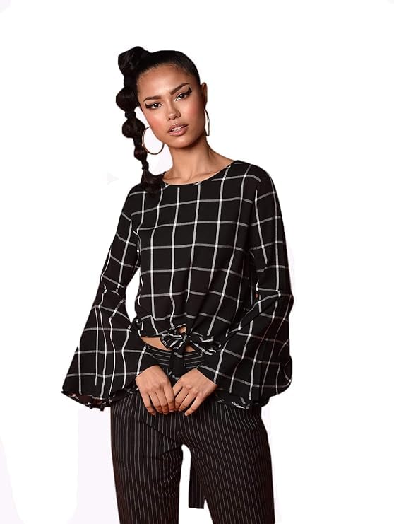 Women Front Knot Top