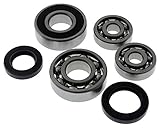 KH-PERFORMANCE Getriebelager Set inklusive Wellendichtringen kompatibel für MBK Nitro Naked, Ovetto, Stunt, YAMAHA Aerox 50cc