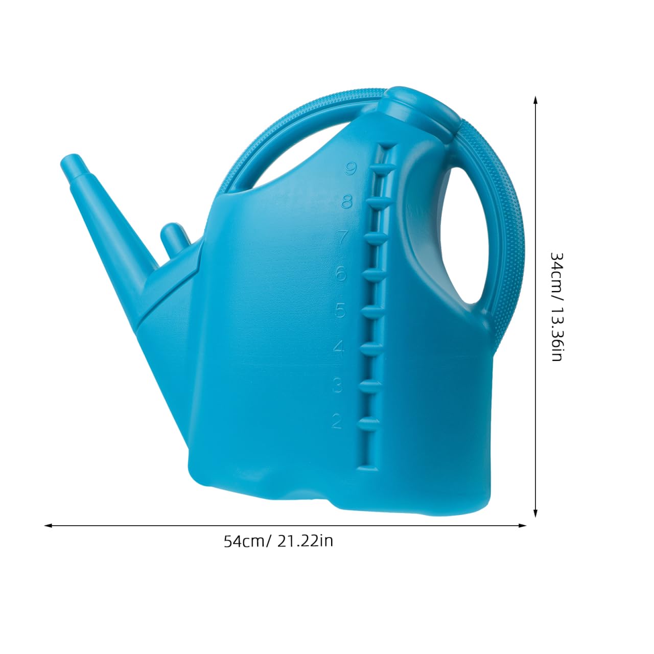 Happyyami Gartenbewässerungsflasche Kunststoff 10L Mit Langem Ausgießer Für Präzises Gießen Von Zimmerpflanzen Sukkulenten Und Outdoor Gartenarbeit