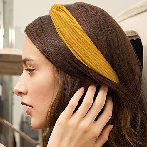 HBselect-10Pcs-Headbands-Vintage-Elastique-Bandeau-Cheveux-Femme-Vintage-Bandeaux-pour-les-femmes-Hairband-Twisted-Cute-Hair-Accessoires