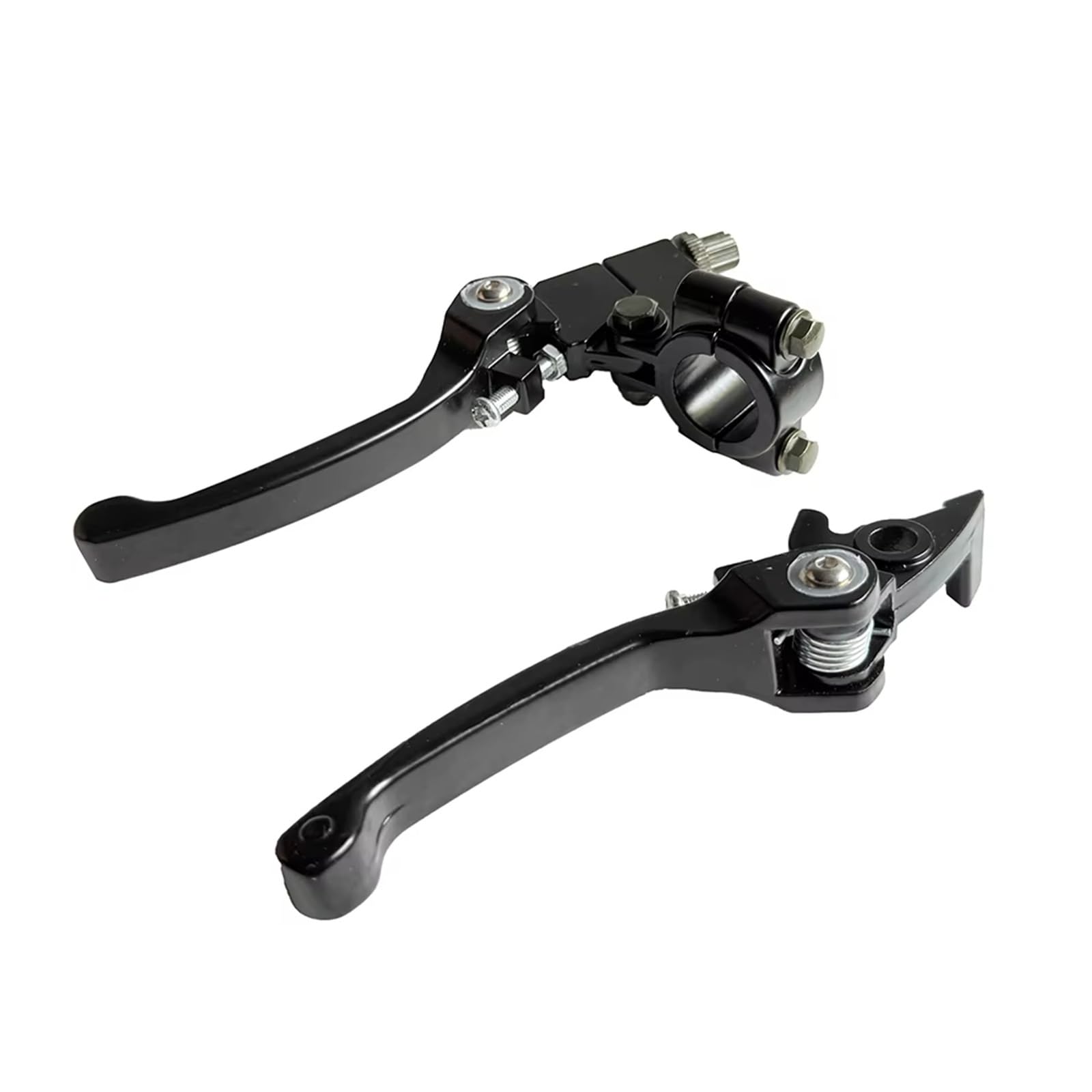 Koehxj One Color Brake Clutch Levers 1 Pair 22Mm 7/8" Folding Aluminum Clutch Brake Lever For Handlebar For 50Cc For 110Cc For 125Cc For 200Cc For Ttr Ssr Apollo 125 Pit Dirt Bike(C)