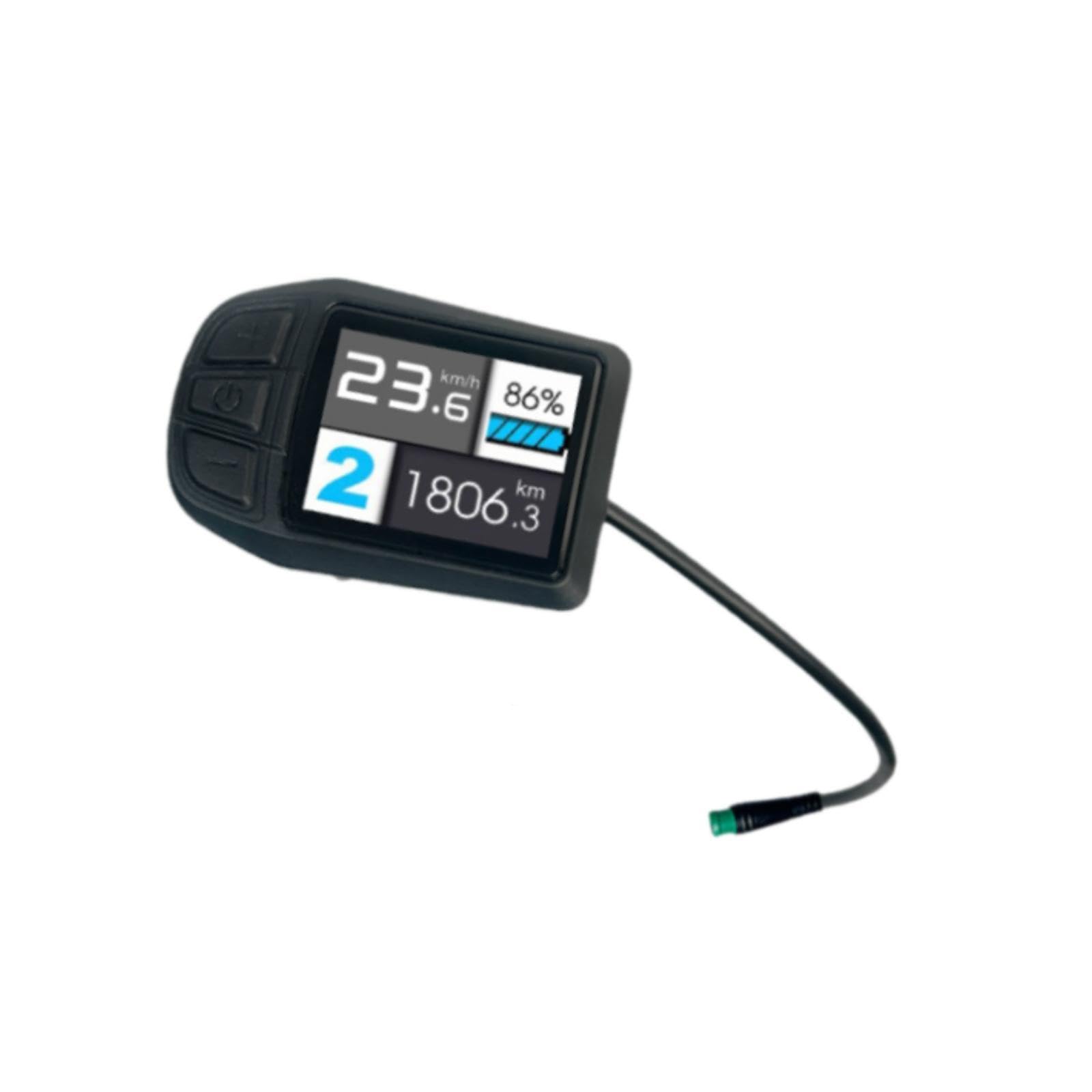 Gralara Display Elettrico Bici Schermo Display Colorato Pannello Controllo LED Accessori PP Resistente Adatto per