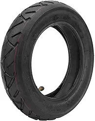 Conjunto de Pneus de Roda de Scooter Elétrica KIMISS 10 X 2,5 Com Câmaras de Ar - Ajuste Universal para a Maioria Dos Modelos - Maior Aderência e Durabilidade na Neve, Chuva e