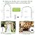 Fecita Thickened Rustproof Garden Arch Metal Trellis for Climbing Plants Outdoor, Wedding Arch Garden Arbor Frame Archway 4.9 x8.1 or 7.9 x6.7Ft Flower Arches for Bridal Party Decoration (Green)