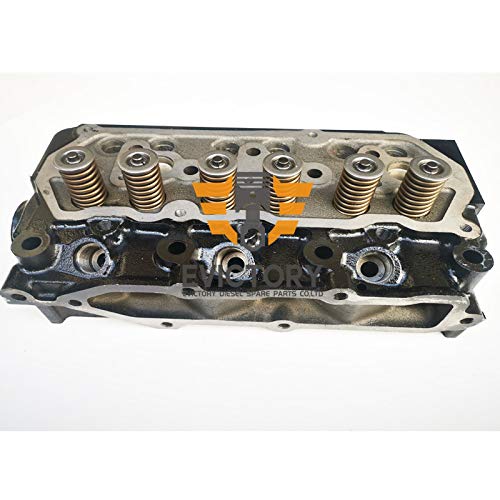 for Mitsubishi S3L2 S3L S3L-2 Water Pump + Cylinder Head Assy + Repair Rebuild kit Piston Ring Set + Full Gasket kit + crankshaft Main conrod Bearing