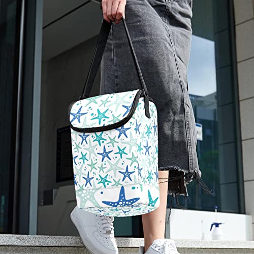 Bolsa de almuerzo con estrellas de mar para picnic y excursiones 6