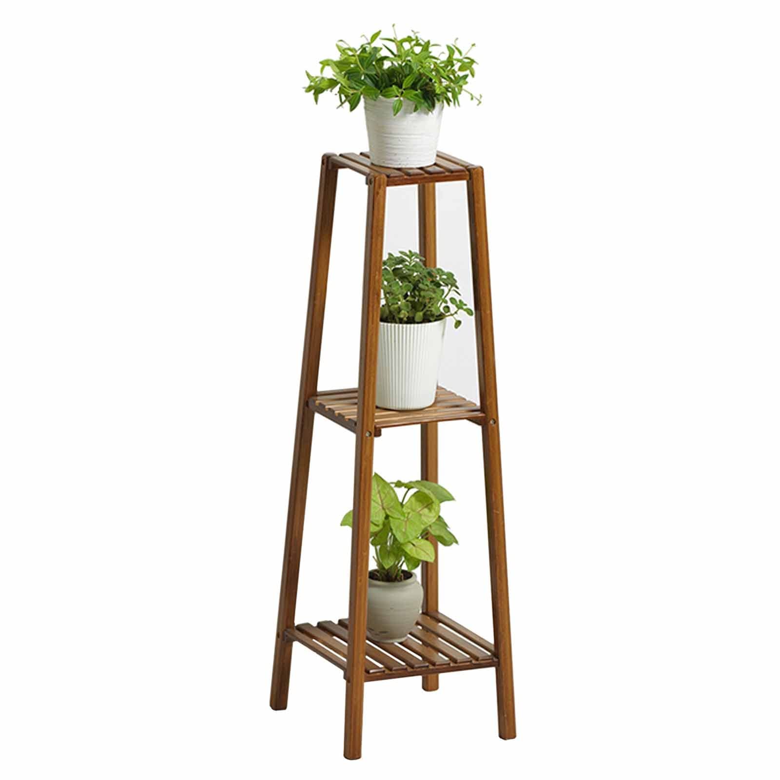 Support pour pot de fleurs imperméable et étagère de présentation pour jardinière