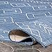 nuLOOM Serna Moroccan Indoor/Outdoor Area Rug, 5x8, Blue