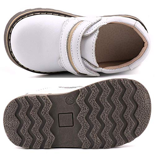 Image of Femizee Toddler Boys Leather Loafers Comfort Uniform Oxford Dress Wedding Shoes
