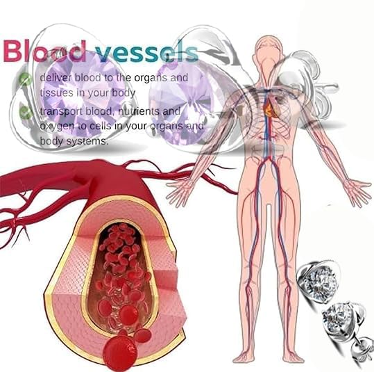 Lymphatic Magnetology Earrings For Women, Halolux Lymphvity Germanium Drainage Therapy Infrared Bead Negative Ion Lymph Detox Earring Stud Earrings Round Rhinestone Jewelry Gift3