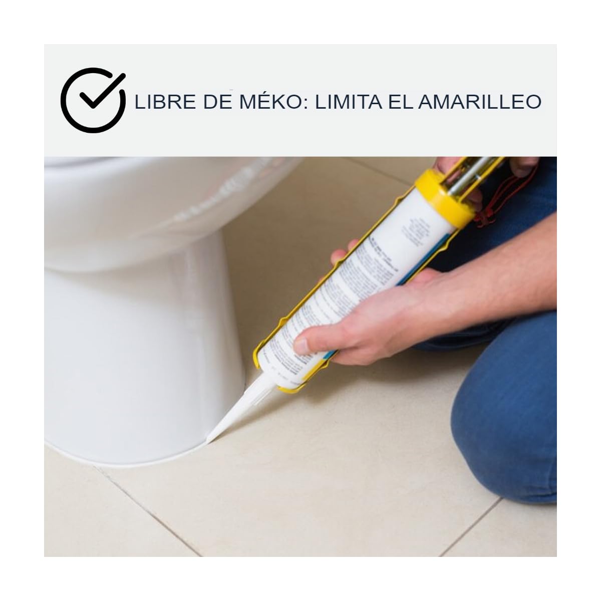 Junta de Silicona Baño, Ducha, Bañera, Lavabo 300 ml x 12 Transparente | Junta Sanitaria Impermeable, Antimoho, para Ducha, Bañera, Azulejos y Hormigón, Interior y Exterior - Arcane Industries