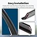 ASTROSYNC Roof Weather Seal Seals Trim Repair Kit Fit for BMW Mini Soft Top Convertible Cooper R52 R57 2004-2015 Replace 51137123437 51137123438 54342758117 54347375319 54342758118 54347375320