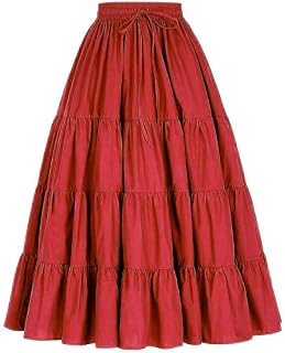 JANAK Girl's Crepe Fabric Long Frill Skirt 584 Price In India