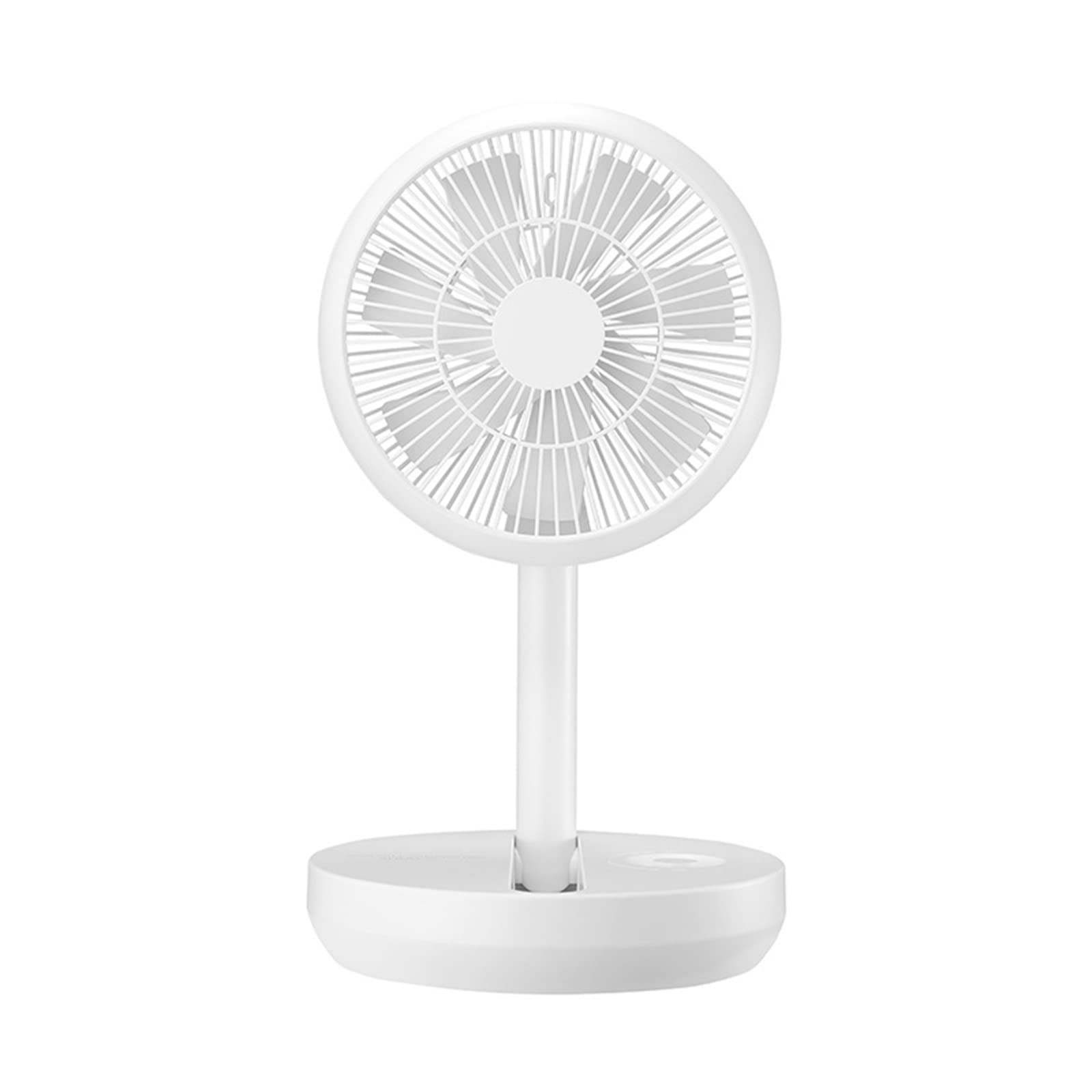 Ventilatore elettrico pieghevole da esterno per tavolo da campeggio e uso a pavimento, mini ventilatore da tavolo compatto e silenzioso per casa e camera da letto, ventilatore portatile da terra per