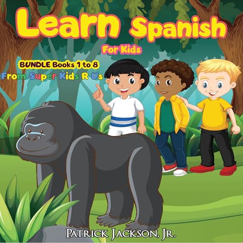 Learn Spanish for Kids Bundle Beginner Spanish Books 1 to