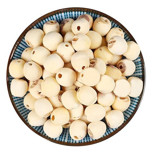Loto Blanco Hierbas Chinas Carne De Loto Lianzi Tonifica El Bazo Fruta Seca Hierba Calmante Para La Mente Hierba Para Cocinar Gachas Medicinales Postres Sopas Dulces (100g)
