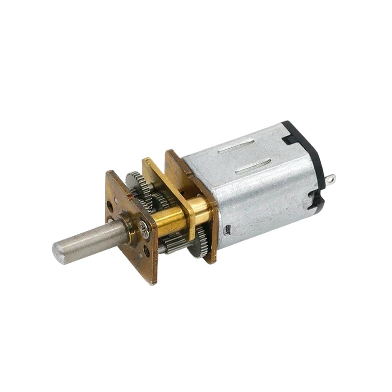 10 motores de CC con engranajes de metal en miniatura N20 de 3 V/6 V/12 V CC con engranajes(15RPM,6V)