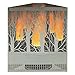 Produktbild LUXA Firebox Flammenleuchte, Halogen Lampe, Deko Leuchte, Forest, H 30, FBX001