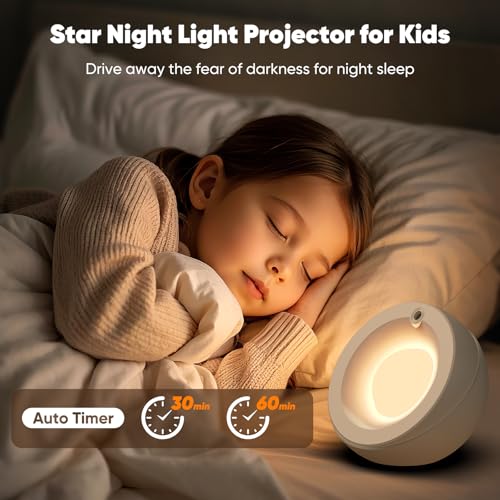 Image of Calming Sensory Lights, Red Light Therapy for Sleep Aid, Red Star Night Light, Sensory Lamps for Autism - 7 Color Lighting for Sensory Room, for Children and Adults