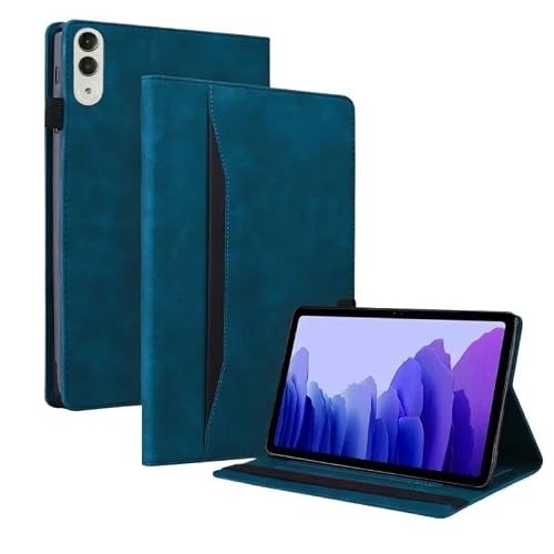 �Ή�Lenovo Idea Tab Pro Gen 2 TB390FU 13�C���`�p�r�W�l�X�X�^�C���P�[�X | PU���U�[�X�^���h�J�o�[�A�\�t�g�o�b�N(Dark blue)