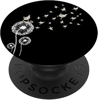 Chicken Dandelion PopSockets Grip and Stand for Phones and Tablets PopSockets Adhesive PopGrip