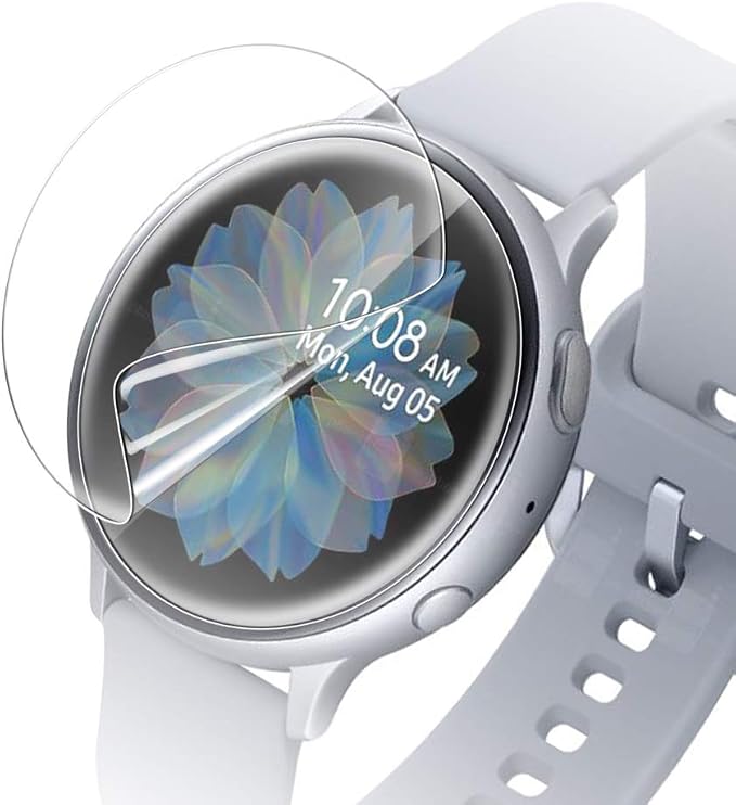 Amazon.com: [2 unidades] Samsung Galaxy Watch Active 2 (1.575 in) Smartwatch  Protector de pantalla de vidrio templado, [cobertura de pantalla completa]  HD Clear [anti arañazos] [antihuellas] : Todo lo demás