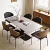 140CM Dining Table + 6 Chairs
