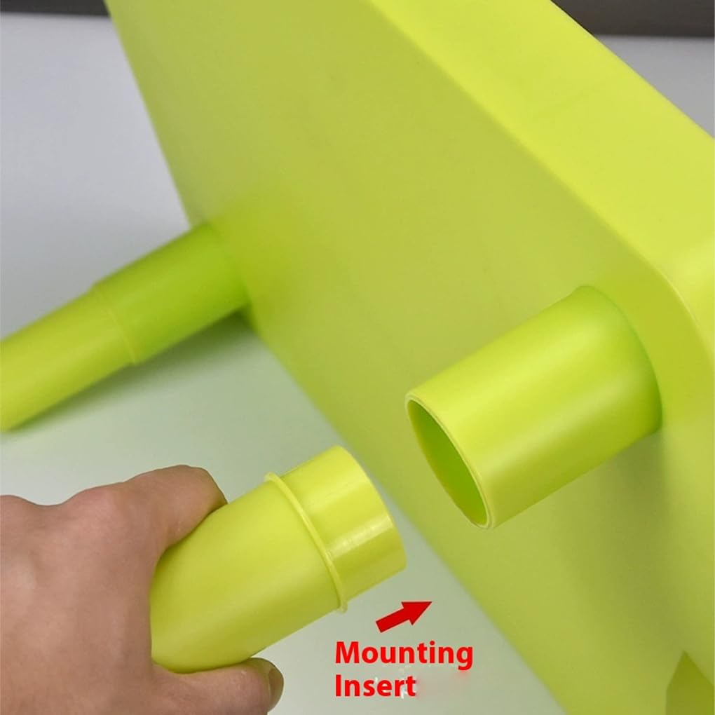 Lombricompostera de 3 niveles, caja para compostaje de jardín, ideal para restos de cocina. Duradera, resistente a la corrosión, fácil de limpiar.