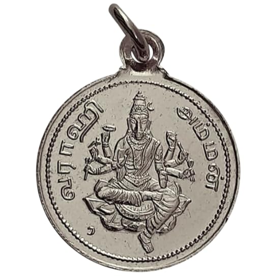 Aadhyathmik Varahi Silver Pendant - Aadhyathmik Varahi Varagi Vendi Velli Locket Chandi Kavach Silver Pendant - Pack of 1-image-2