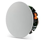 JBL Stage 260C - in-Ceiling Loudspeaker with 6.5" Polycellulose Cone Woofer, 1" Aluminum Dome Tweeter & Zero Bezel Grille - Easy to Install