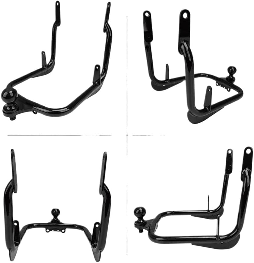 Trailer Tow Hitch Receiver Compatible with Touring Electra Road King CVO Street Road 2009 2023 Motorcycle Black