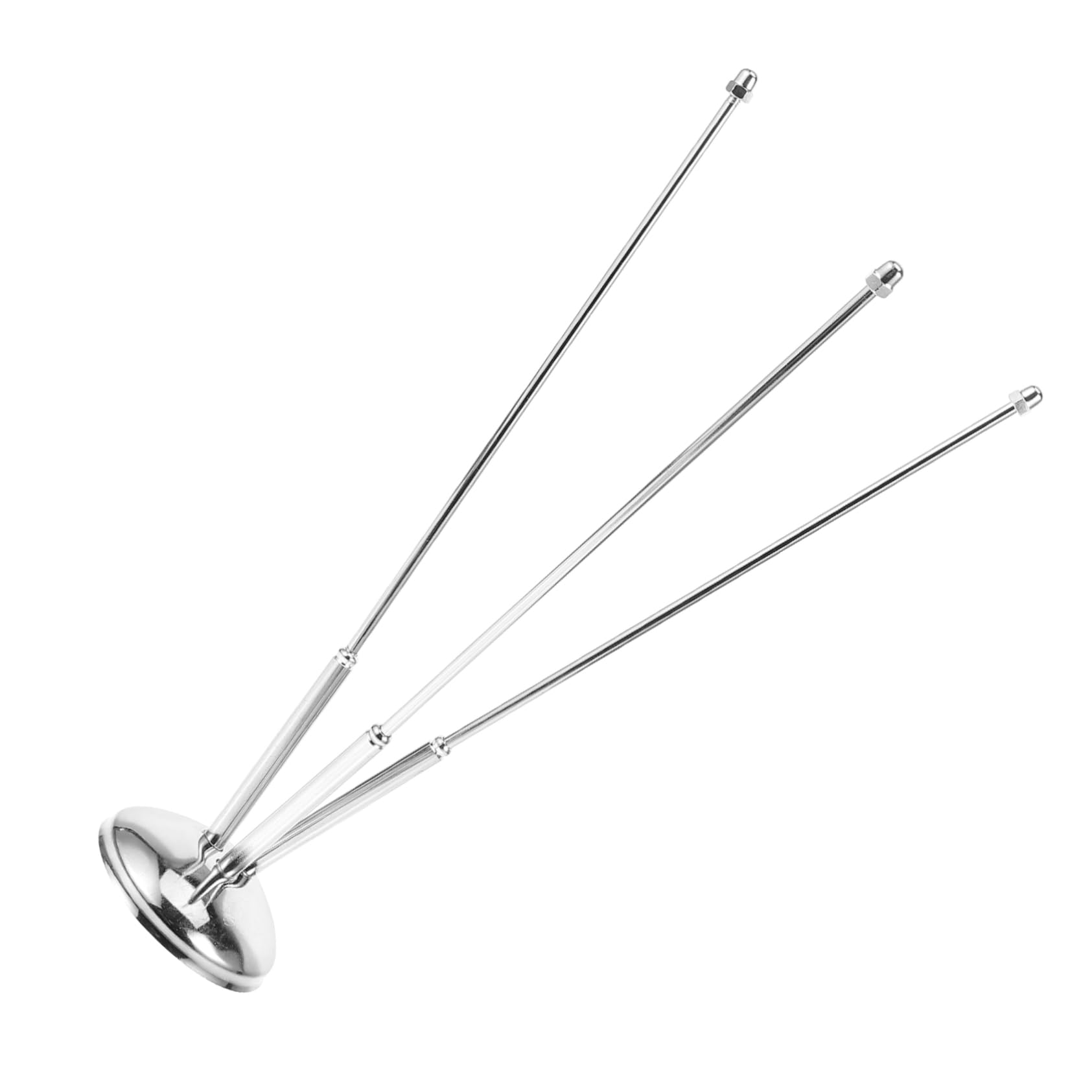 DIYEAH Desk Flag Stand Base V Shaped Metal Flagpole Stable Desktop Flag Holder for Office Meeting Room Table Display Party Decoration