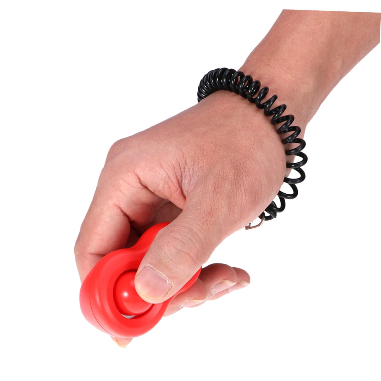 BESPORTBLE 12piezas Kit De Clicker De Entrenamiento para Mascotas Juego Diseño Ergonomico para Perros y Gatos Incluye Correa y Anillo Elástico Herramienta Efectiva para Adiestramiento De