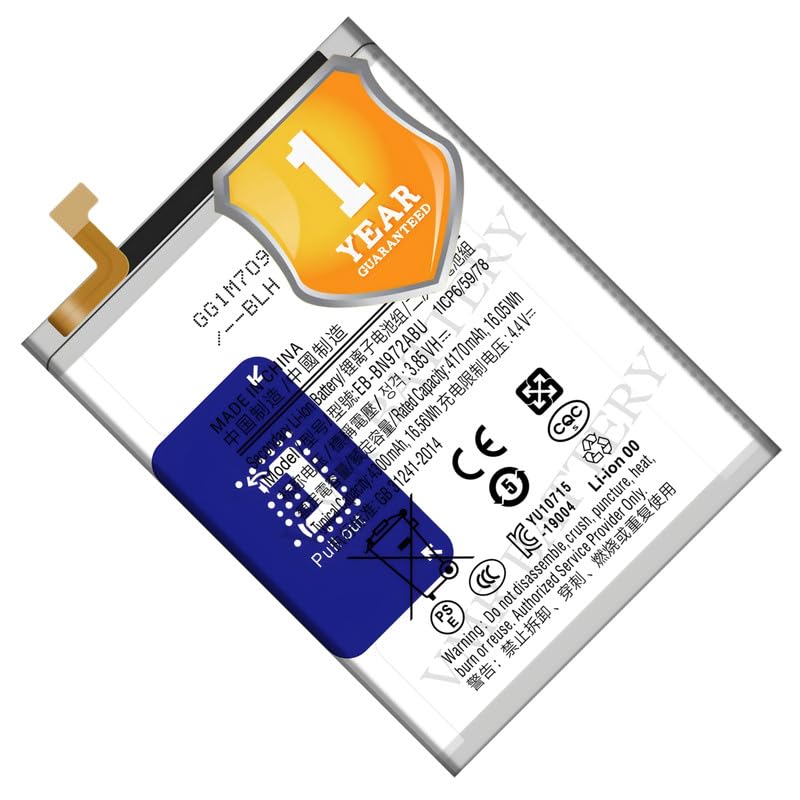 Image of Original EB-BN972ABU Battery Compatible for Samsung Galaxy Note 10 Plus (Note 10+) SM-N975F, SM-N975U, SM-N9750, SM-N975U1, SM-N975W, SM-N975N, SM-N975X, SCV45 - (4300mAh) - 1 Year Warranty K7